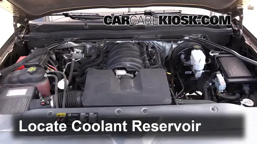 2015 Chevrolet Silverado 1500 LT 4.3L V6 FlexFuel Extended Cab Pickup Coolant (Antifreeze)